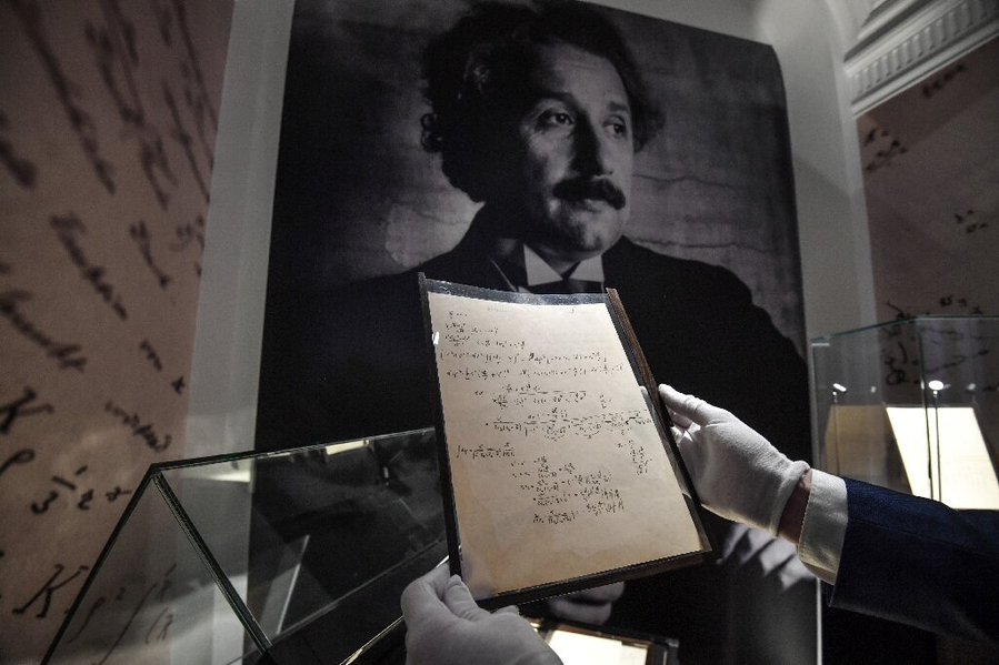 Nearly $19 million paid for Einstein's handwritten notes on the theory ...
