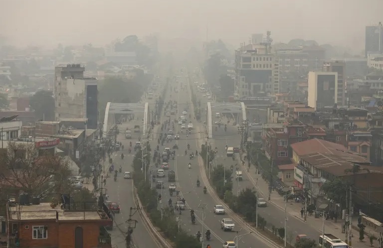 काठमाडौँ आज पनि विश्वकै प्रदूषित सहरकाे शीर्ष स्थानमा